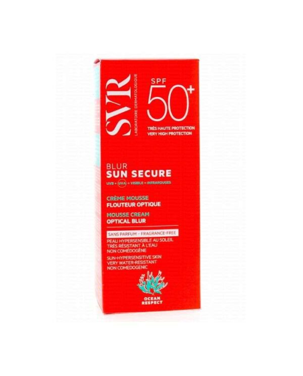 SVR Sun Secure Blur Sans Parfum SPF 50+ – 50 ml