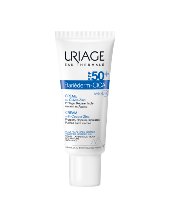 Uriage Bariéderm Cica-Crème Réparatrice SPF 50+ – 40 ml