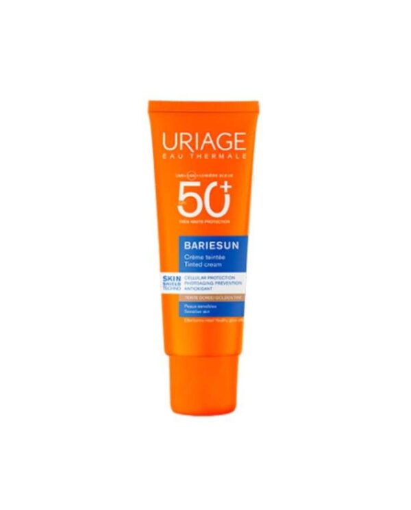 Uriage Bariésun Crème Teintée SPF 50+ Dorée – 50 ml