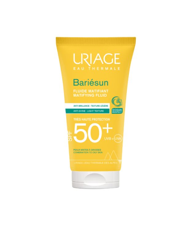 Uriage Bariésun Fluide Matifiant SPF 50+ – 50 ml