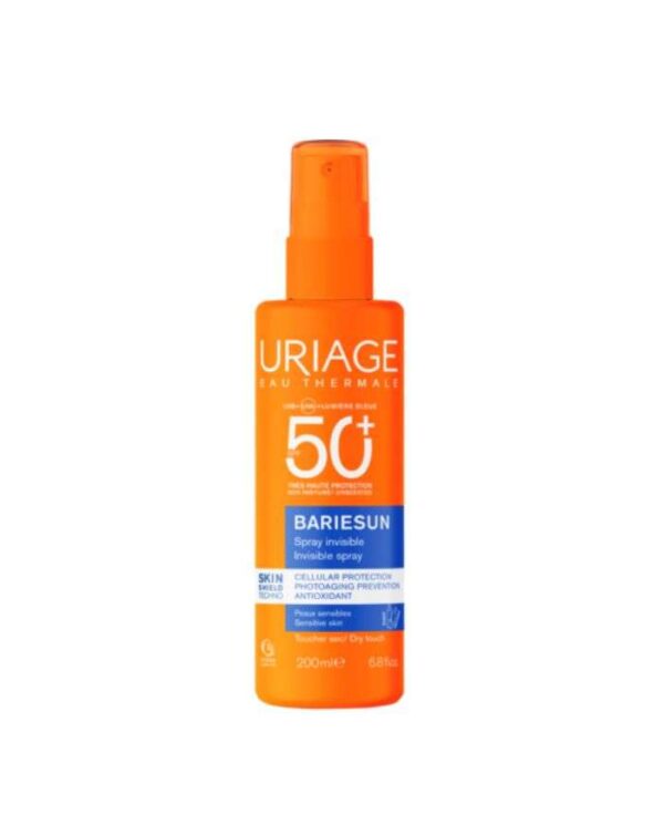 Uriage Bariésun Spray Invisible SPF 50+ Sans Parfum – 200 ml
