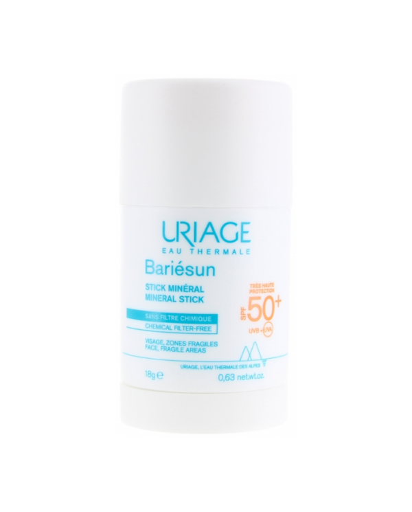 Uriage Bariésun Stick Solaire Minéral SPF 50+ – 18 g