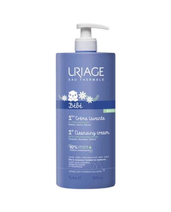 Uriage Bébé 1ère Crème Lavante – 1 L