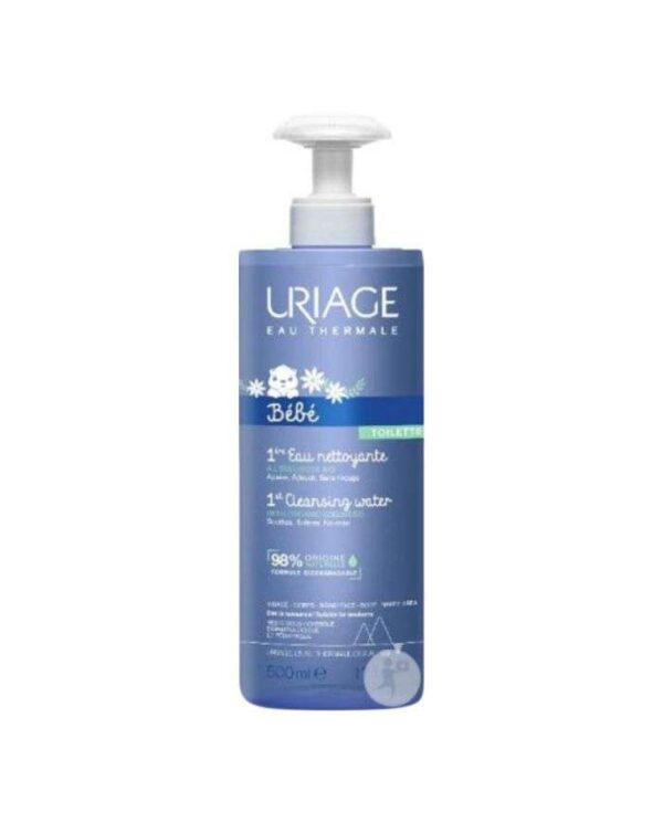 Uriage Bébé 1ère Eau Nettoyante Sans Rinçage – 500 ml