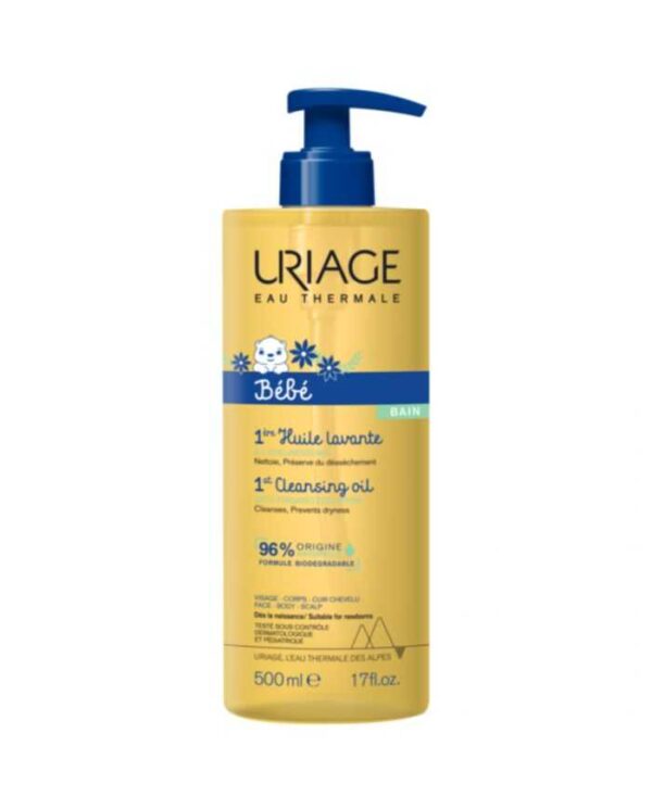 Uriage Bébé 1ère Huile Lavante – 500 ml