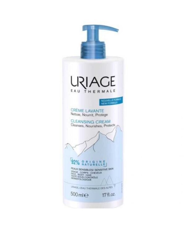 Uriage Crème Lavante Surgrasse Sans Savon – 500 ml