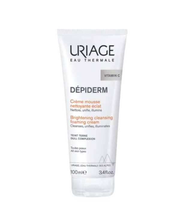 Uriage Dépiderm Crème Mousse Nettoyante Éclat – 100 ml