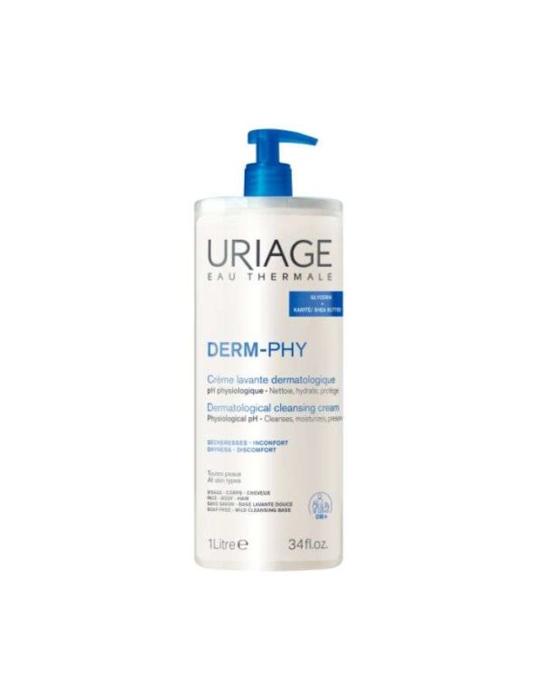 Uriage Derm-Phy Crème Lavante Dermatologique – 1 L