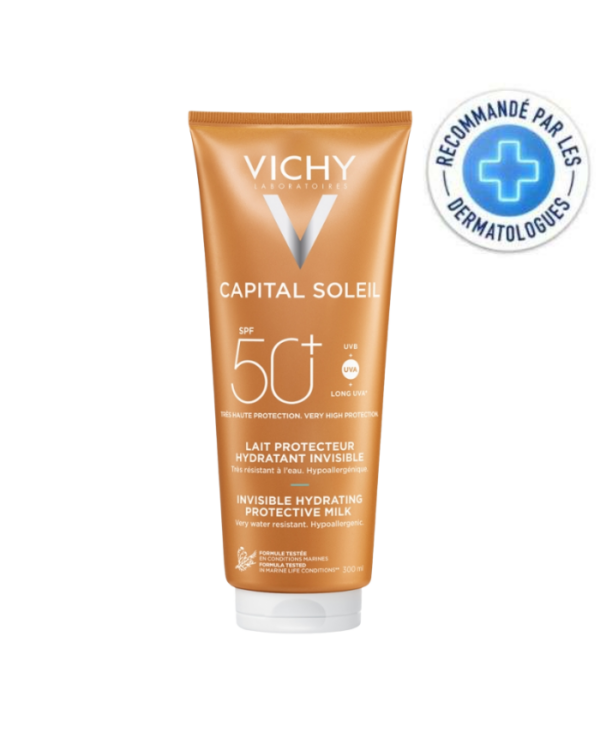 Vichy Capital Soleil Lait Protecteur Hydratant Invisible SPF 50+ – 300 ml