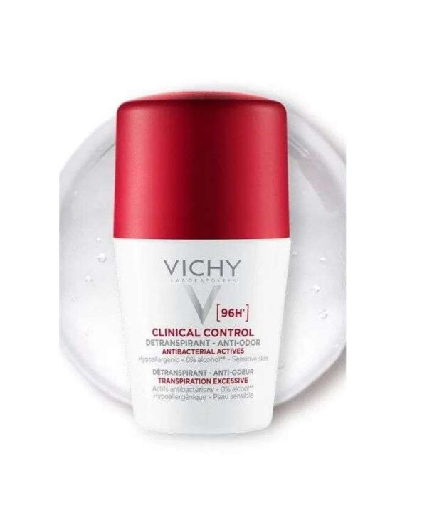 Vichy Clinical Control Déodorant 96H Roll-On – 50 ml