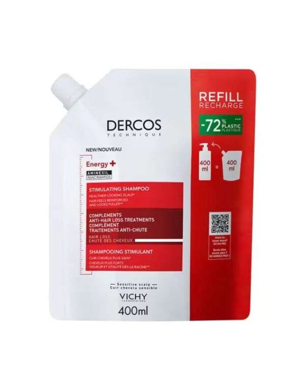 Vichy Dercos Energy+ Recharge Shampooing Stimulant – 400 ml