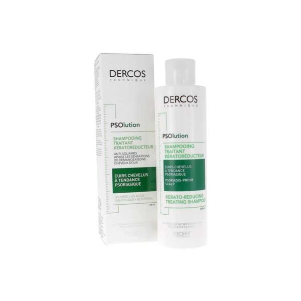 Vichy Dercos Psolution Shampooing Kératoréducteur – 200 ml