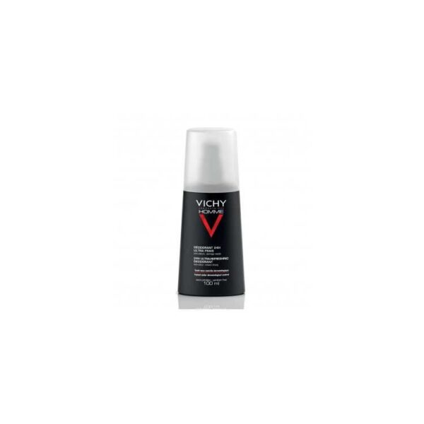 Vichy Homme Déodorant Vaporisateur Ultra-Frais 24H – 100 ml