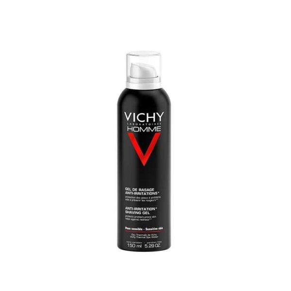 Vichy Homme Sensi Shave Gel de Rasage Anti-Irritations – 150 ml