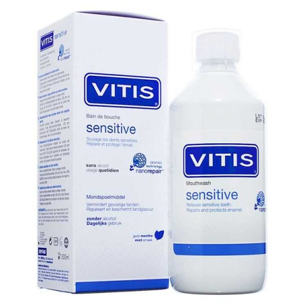 Vitis Bain de Bouche Sensitive – 500 ml