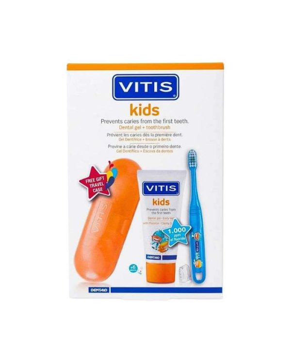 Vitis Pack Kids Dentifrice + Brosse à Dents