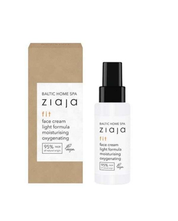 Ziaja Baltic Home Spa Fit Crème Visage Hydratante et Oxygénante Légère – 50 ml