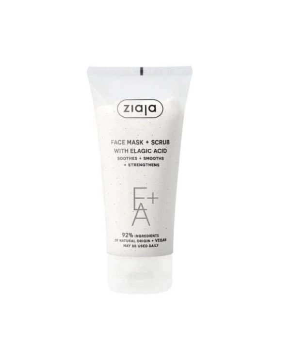 Ziaja EA+ Masque + Gommage à l'acide ellagique