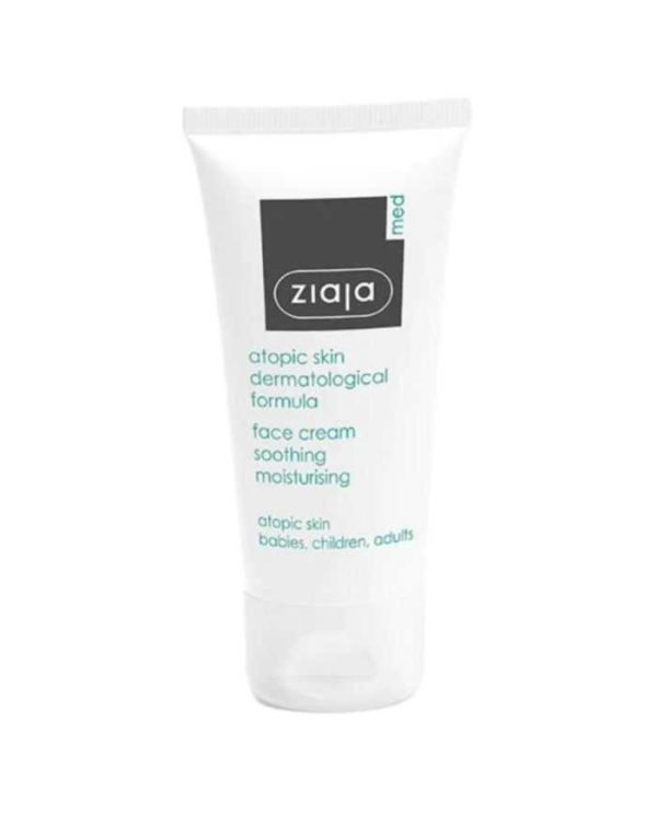 Ziaja Med Crème Visage Atopique Hydratante Apaisante – 50 ml