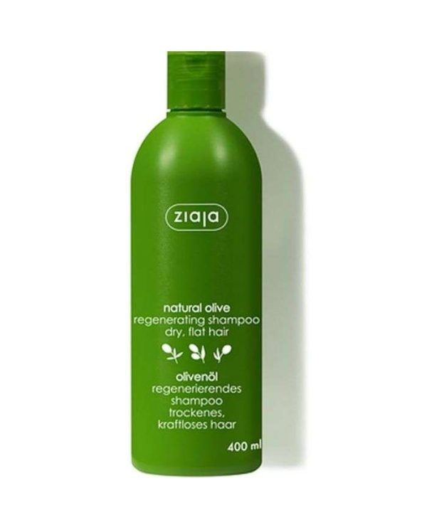 Ziaja Med Shampooing Régénérant à l'Olive Naturel – 400 ml