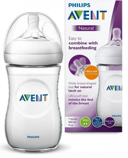 Philips Avent Natural – Biberon 260 ml, SCF033/17
