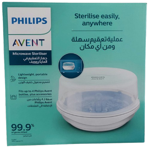 Philips Avent SCF281/03 – Stérilisateur micro-ondes à vapeur