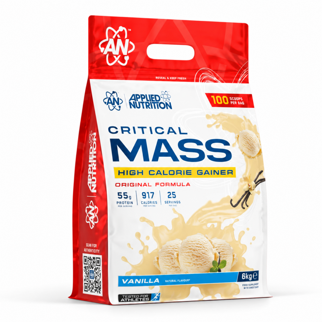 Applied Nutrition Critical Mass Original Vanille 6 kg — sac sur fond blanc
