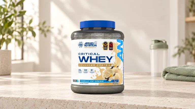 Critical Whey Applied Nutrition dans une routine de nutrition sportive
