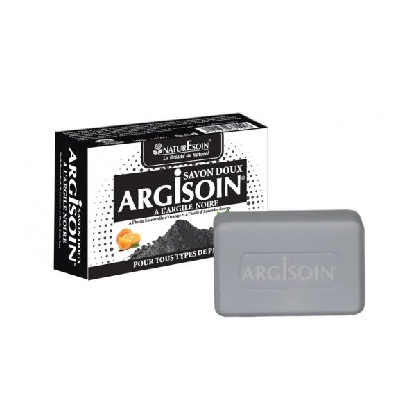 NaturEsoin Argisoin Savon Doux a L’argile Noire – 125 g