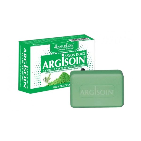 NaturEsoin Argisoin Savon Doux a L’argile Verte – 125 g