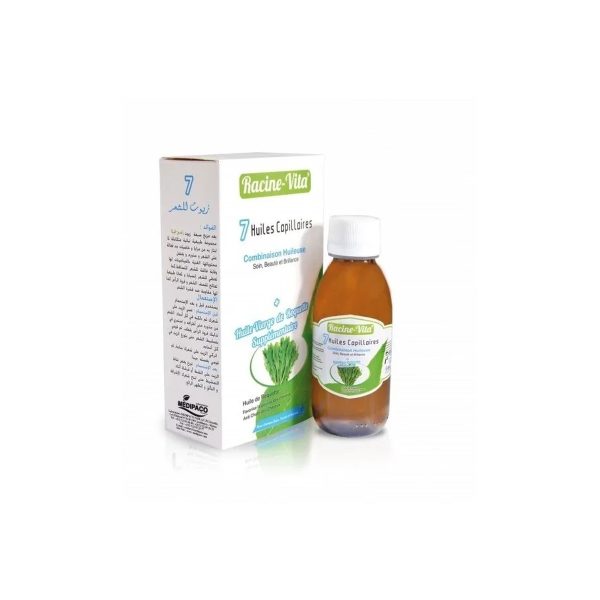 NaturEsoin Huile Capillaire Bain de 7 Huiles Végétales et Naturelles – 125 ml