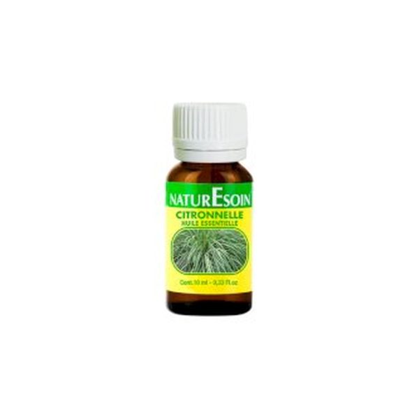 NaturEsoin Huile Essentielle de Citronnelle 10 M – 10 ml