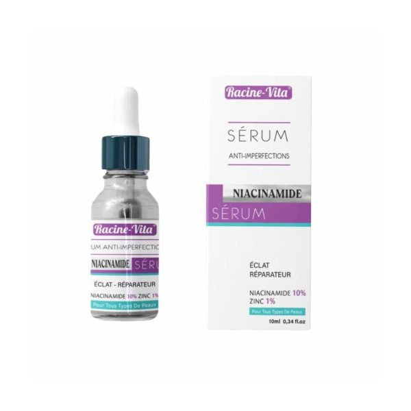Racine-Vita Sérum Anti-Imperfections Niacinamide 10 % + Zinc 1 % – 10 ml