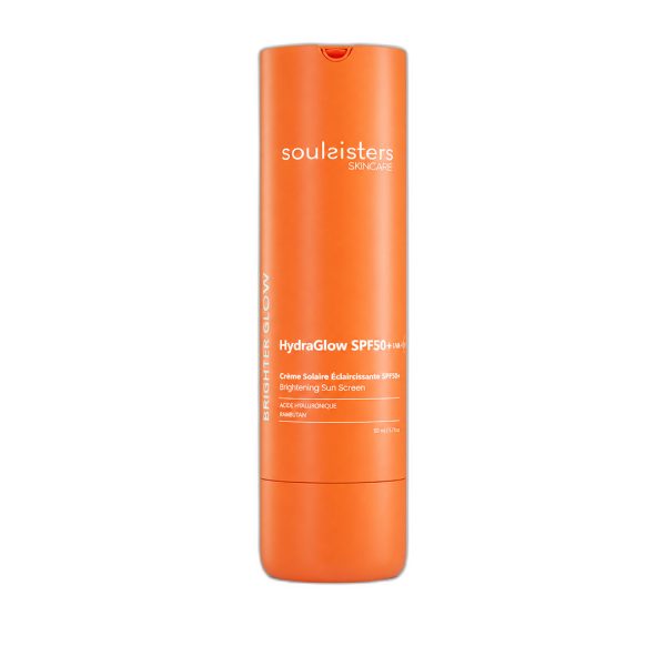 Souleisters HydraGlow Crème Solaire Éclaircissante SPF 50+ – 50 ml